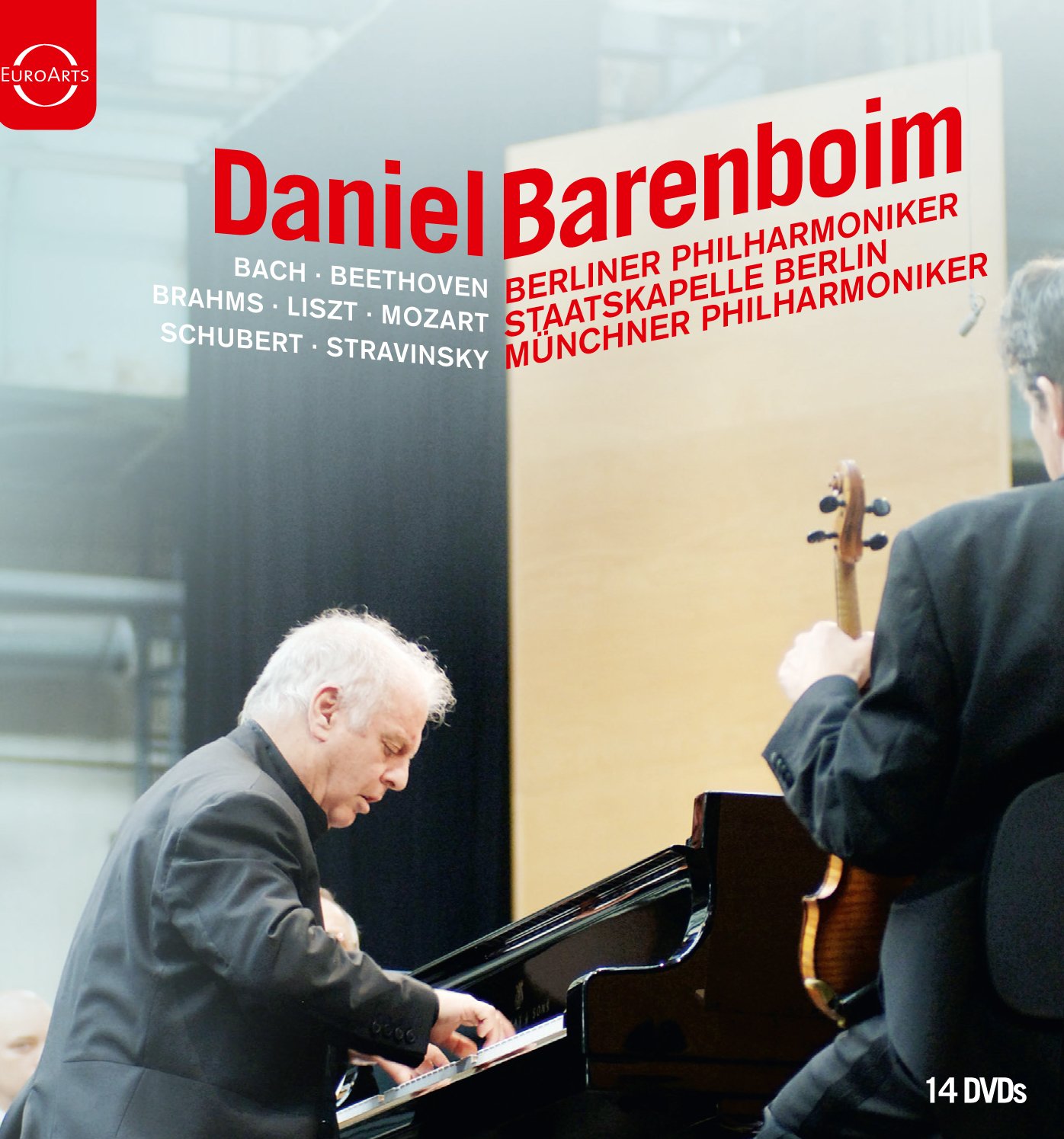 Daniel Barenboim Complete Classical Music Collection Box Set - 14 DVDs | Perfect for Music Lovers & Collectors | Great Gift for Holidays & Special Occasions
