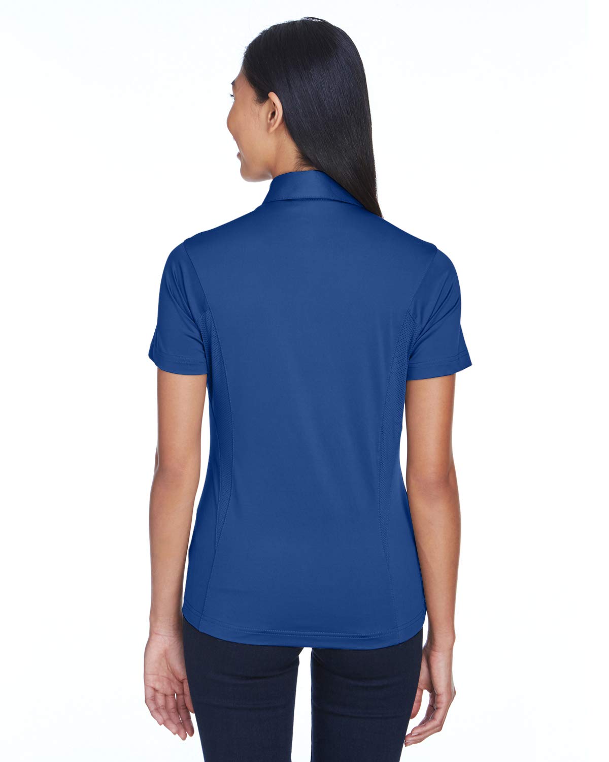 TEAM 365 Women's Performance Polo Shirt - Moisture Wicking, Breathable & Comfortable for Golf, Tennis & Workouts (Sport Royal, XS) - Perfect for Active Women & Athletes