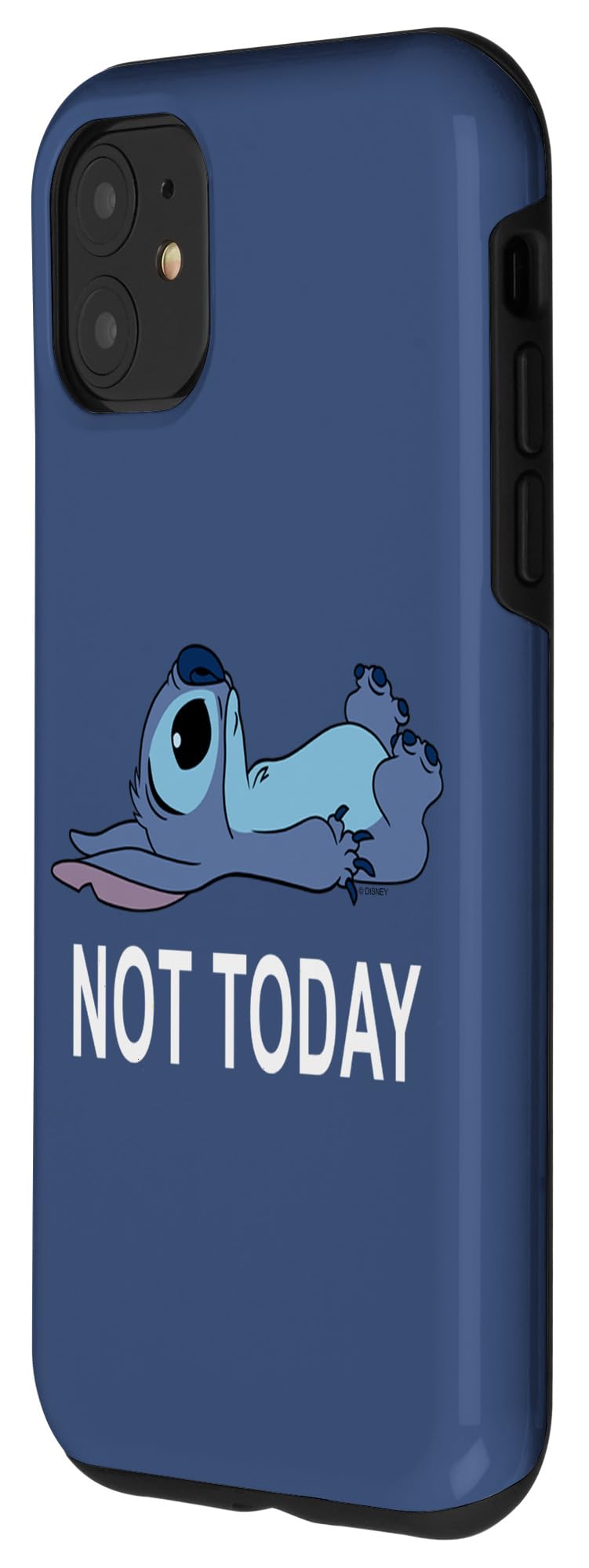 iPhone 11 Disney Lilo & Stitch 'Not Today' Phone Case - Cute Protective Cover for Everyday Use, Travel & Disney Fans
