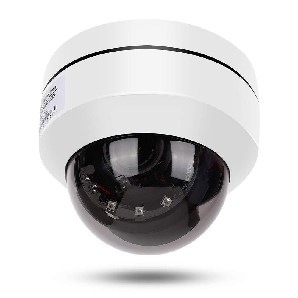 4X Zoom Outdoor CCTV Security Camera with Rotatable Infrared Night Vision - IP66 Waterproof Surveillance Camera (NTSC) for Home, Business & Warehouse Security Monitoring