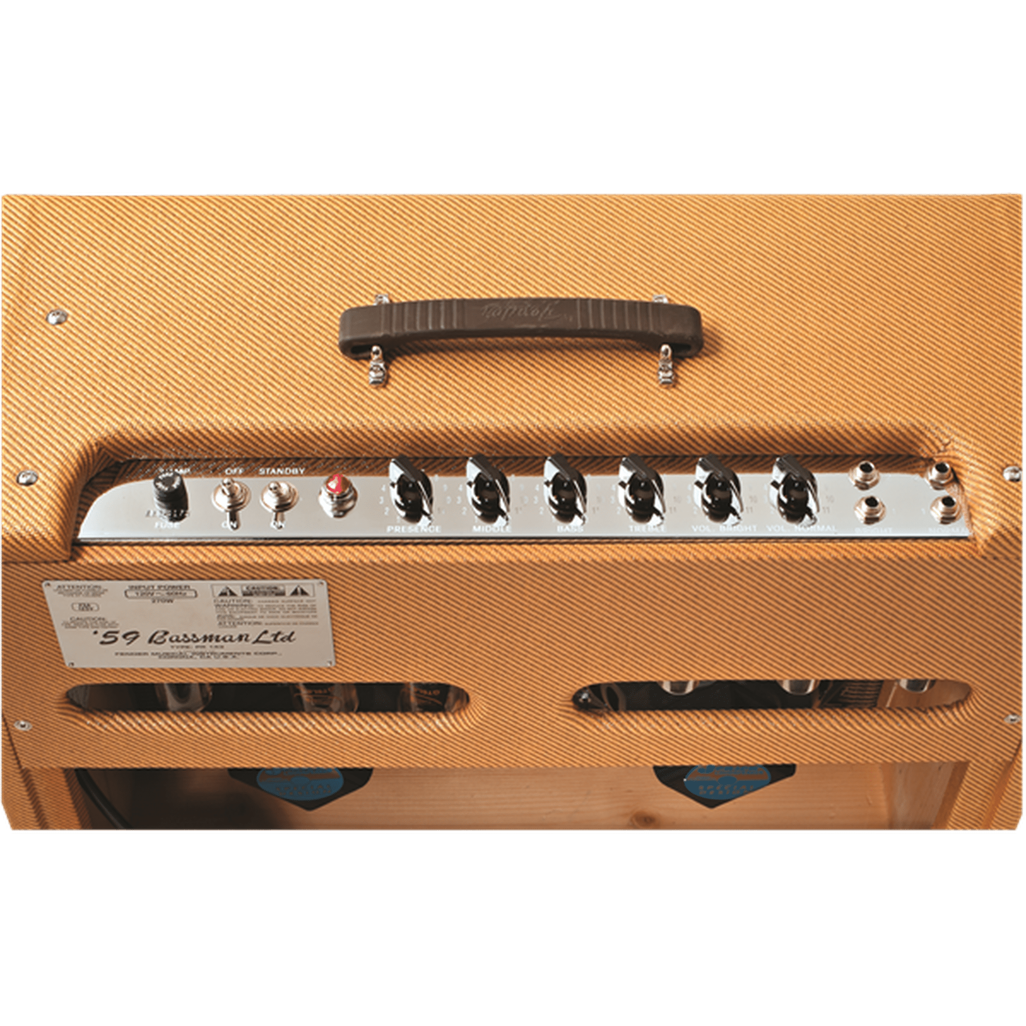 Fender '59 Bassman LTD 4x10 Guitar Amp - Vintage Tube Amplifier for Blues, Rock & Jazz - Perfect for Stage & Studio Use