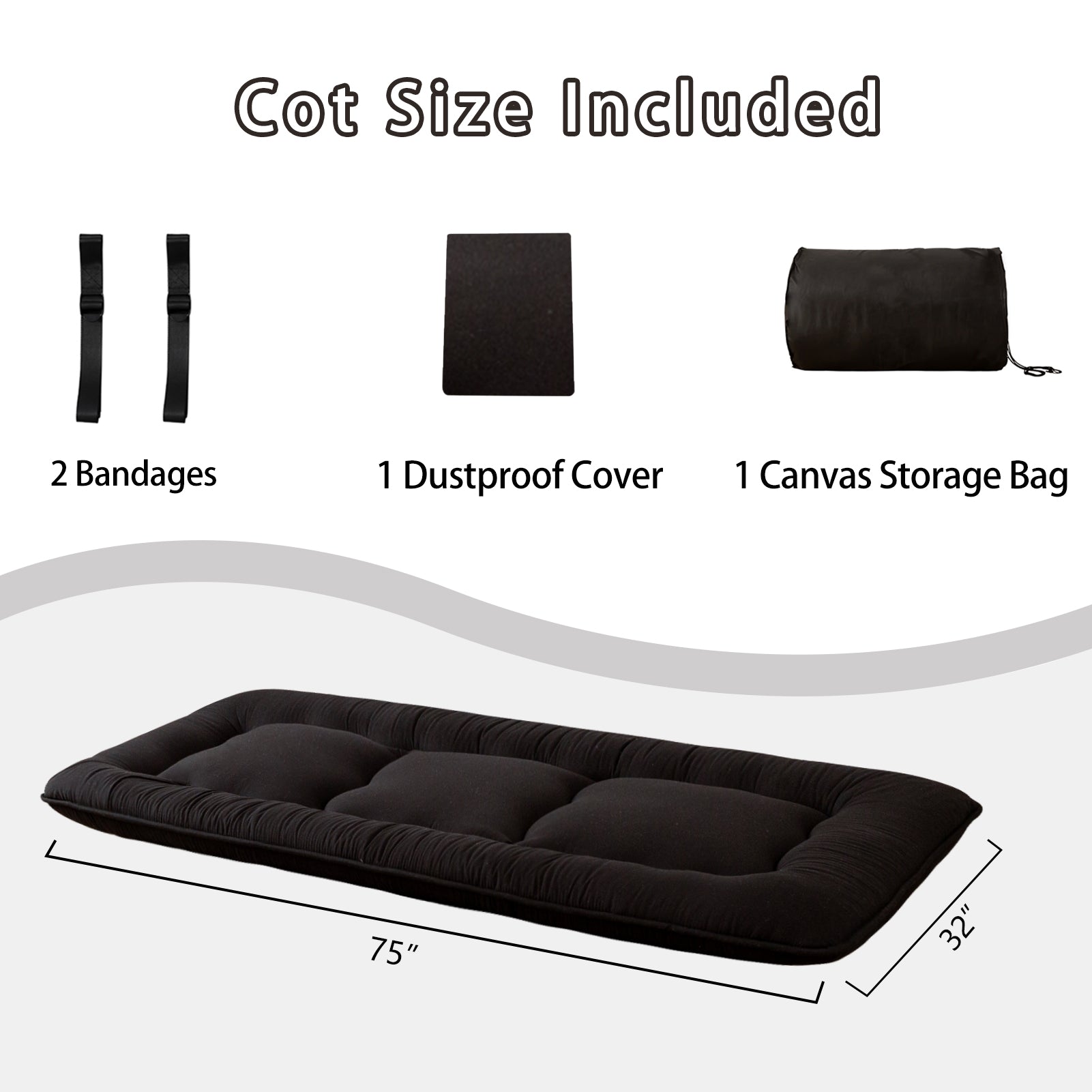 MAXYOYO Japanese Style Futon Mattress - Foldable Floor Mattress, Tatami Mat for Bedroom, Living Room & Guest Room | Comfortable Sleeping & Lounging