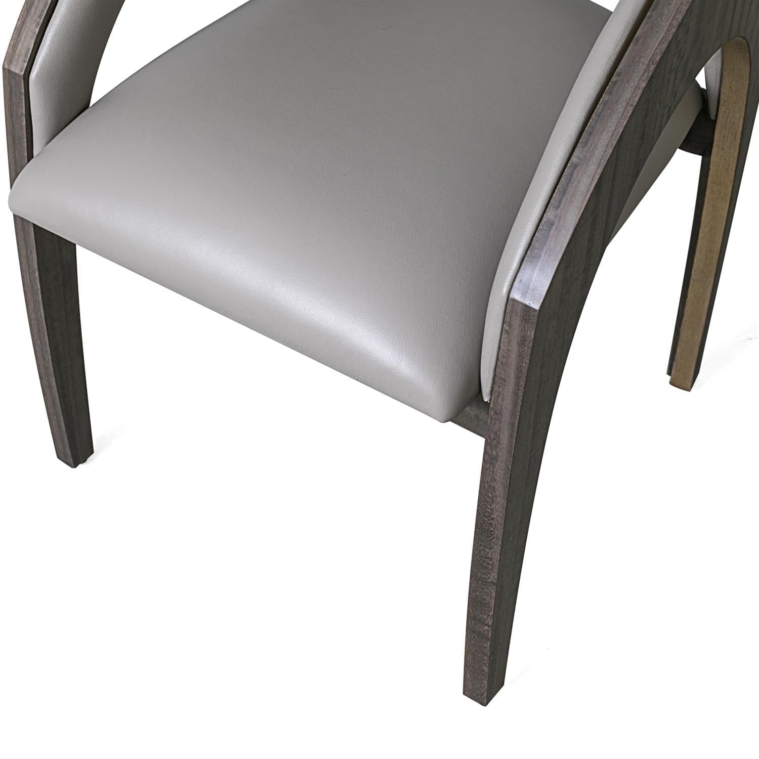 Arches Occasional Chair - Modern Accent Chair for Living Room, Bedroom & Office - Stylish Upholstered Armchair with Wooden Legs - Perfect for Reading, Relaxing & Decorating