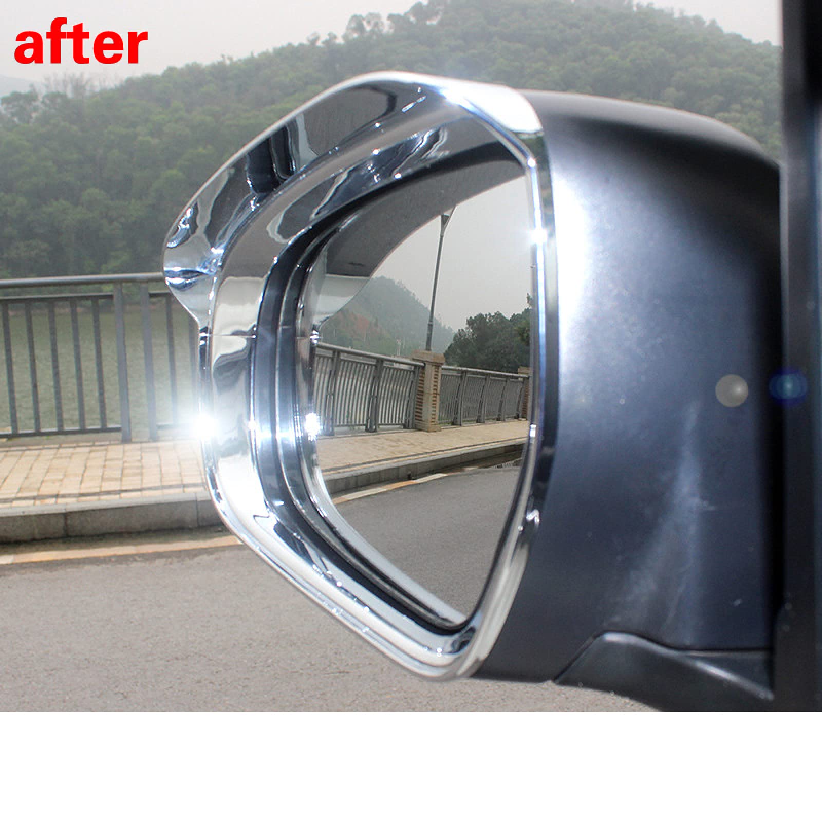 2016-2017 Suzuki Vitara Chrome Rearview Mirror Cover - Exterior Car Accessories Trim Frame for Style & Protection | Perfect for Daily Driving, Road Trips & Car Shows