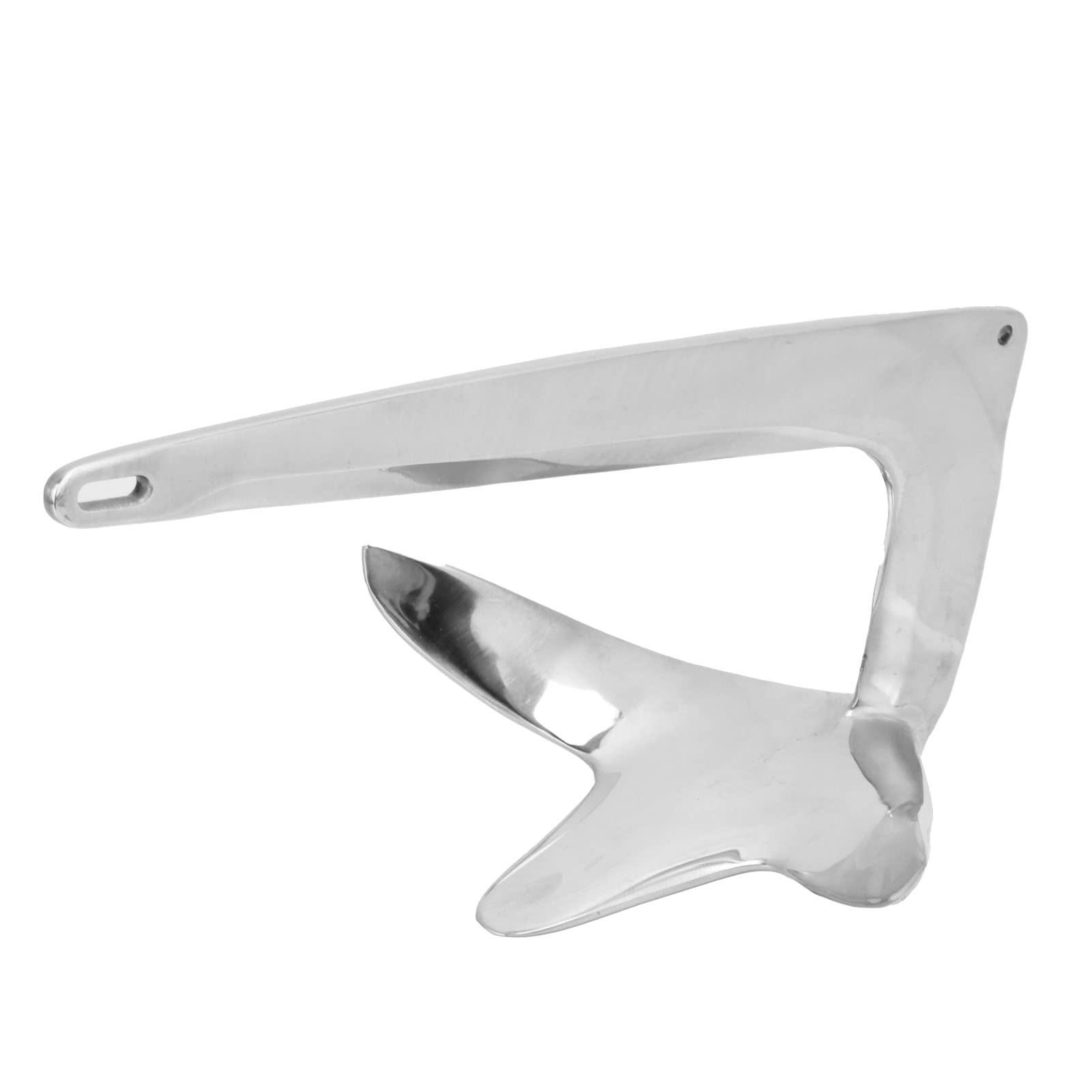 Heavy Duty 316 Stainless Steel Boat Anchor - 1kg/2.2lb Weather Resistant Marine Grade Claw Anchor for Yachts, Boats & Watercraft | Perfect for Saltwater Fishing, Docking & Offshore Stability