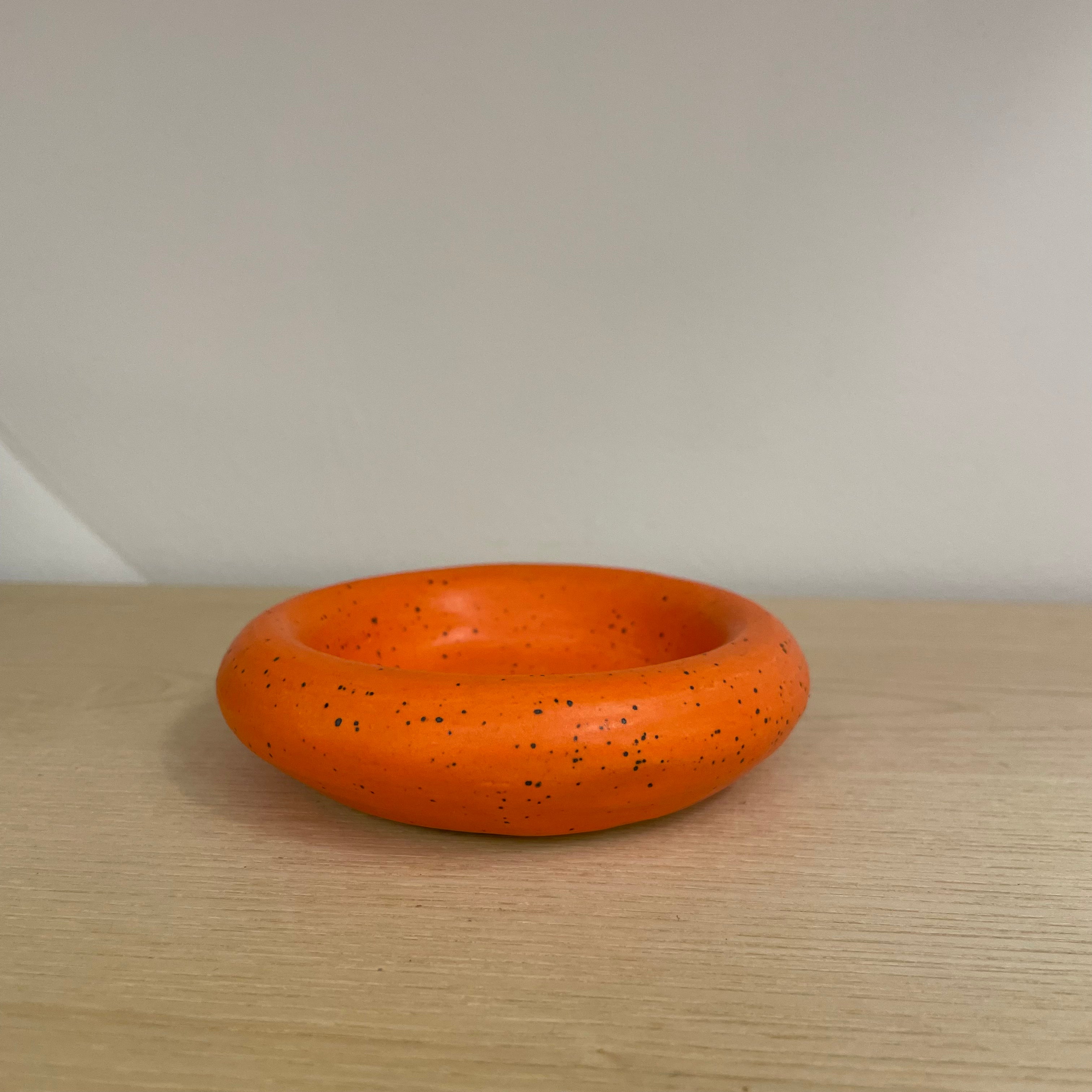 Orange Catch All Dish - Versatile Kitchen Organizer for Utensils, Spices & More | Perfect for Countertop, Pantry & Dining Table Organization
