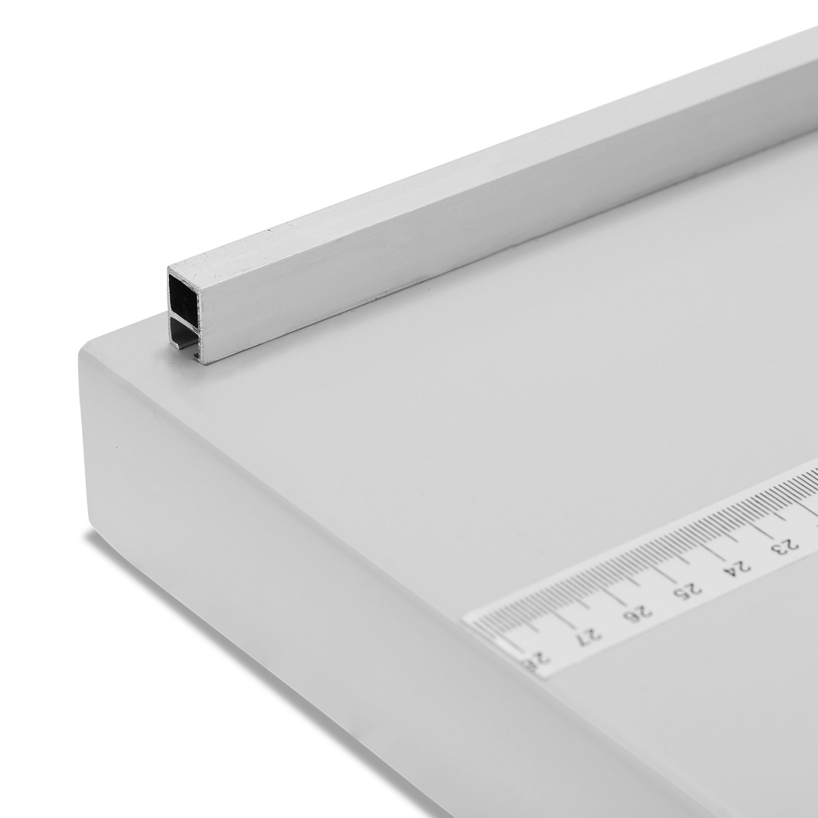 VEVOR 18 Inch Manual Paper Creaser Machine - Heavy Duty 460mm Creasing Tool with 2 Magnetic Blocks for A4 Cardstock & High Gloss Covers | Perfect for Bookbinding, Invitations & Craft Projects