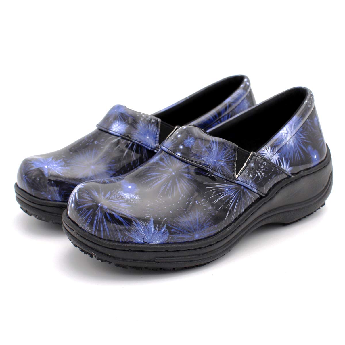 Laforst Women's Rachel Slip-Resistant Nursing Shoes - Non-Slip Work Clogs for Nurses, Waitresses & Waiters - Comfortable Manmade Upper Slip-On Shoes for Hospital, Restaurant & Healthcare Professionals
