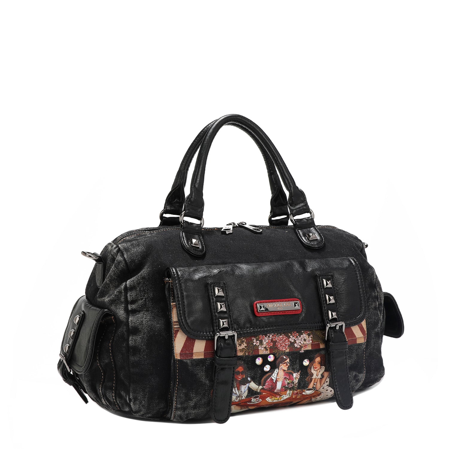 DENIM SISTERS Secret Messenger Handbag - Stylish Crossbody Purse for Women, Fashionable Shoulder Bag with Adjustable Strap - Perfect for Work, Travel & Everyday Use