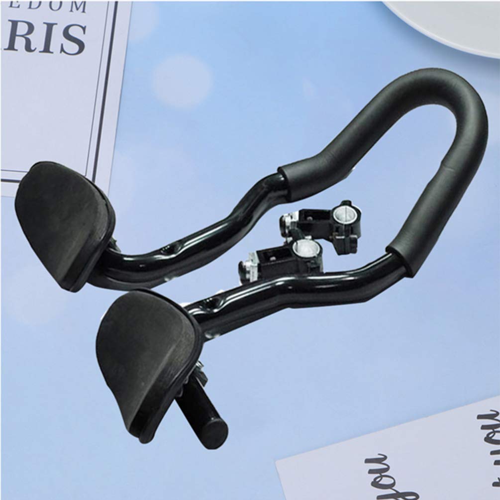 BESPORTBLE Aero Bike Handlebar - Lightweight Carbon Fiber Road & Mountain Bike Handlebar for Time Trial, Racing & Cycling - Perfect for Competitive Riders & Training Scenarios