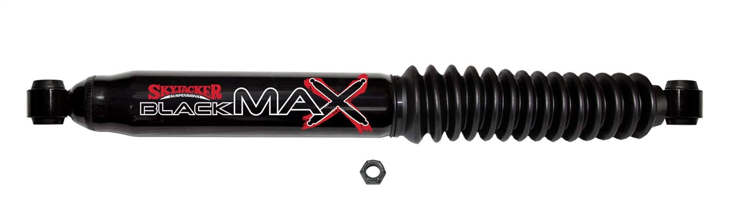 Skyjacker 8005 Black Steering Stabilizer with Mounting Bracket - Improves Vehicle Control & Reduces Vibration for Off-Road Trucks, Jeeps & SUVs