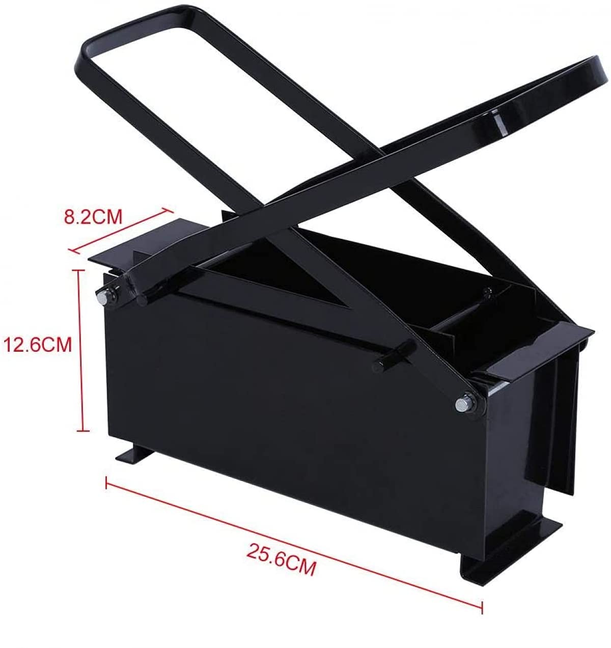 Eco-Friendly Iron Paper Briquette Press Machine for Recycling Waste Paper - 25.6 x 12.6 x 8.2 cm - Perfect for Home, Camping & DIY Projects