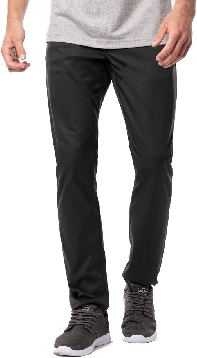 TravisMathew Men's Open to Close Pant - Comfortable Stretch Travel & Work Pants for Business Casual & Outdoor Activities