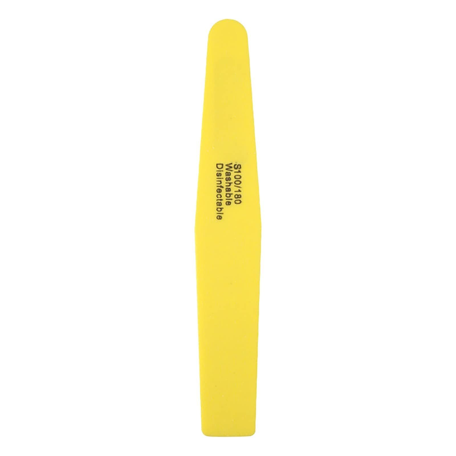 Johtae Double Sided Sponge Nail File - Washable Buffer for Smooth Nails at Home & Salon
