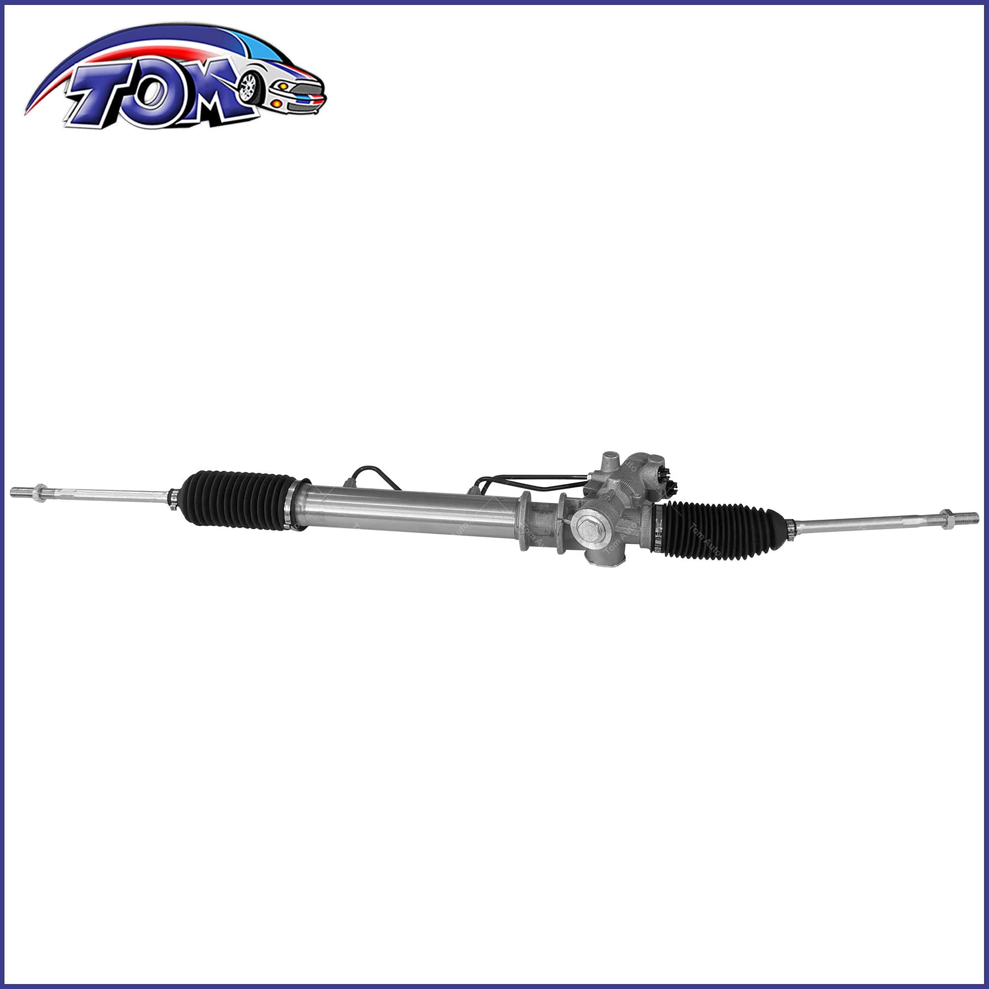 TOM - Power Steering Rack and Pinion for 1993-2002 Toyota Corolla & Chevrolet Prizm - Replacement Steering Gear for Smooth Driving & Easy Handling