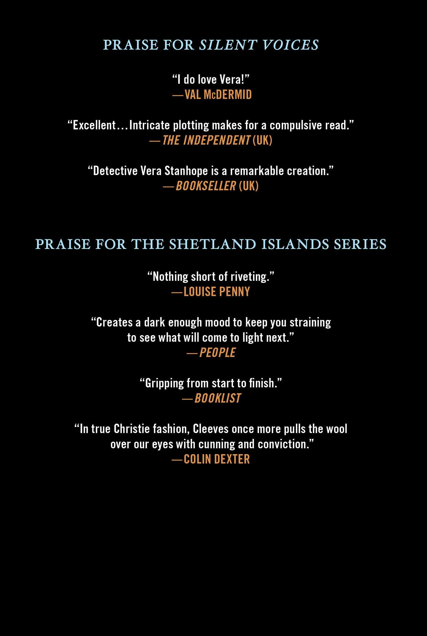 Silent Voices: A Vera Stanhope Mystery Novel - Crime Thriller Book for Adults | Perfect for Mystery Lovers & Book Club Discussions