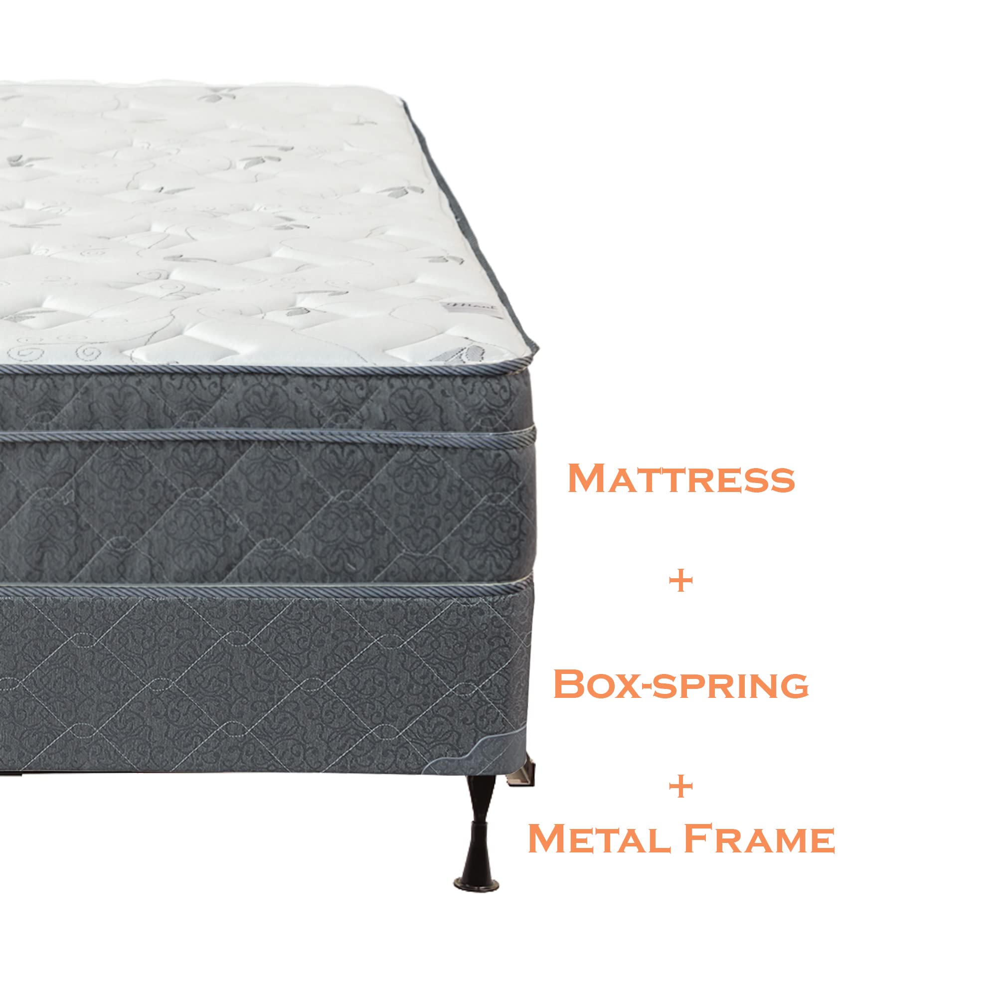 13-Inch Extra Firm Hybrid Mattress with Eurotop & 4