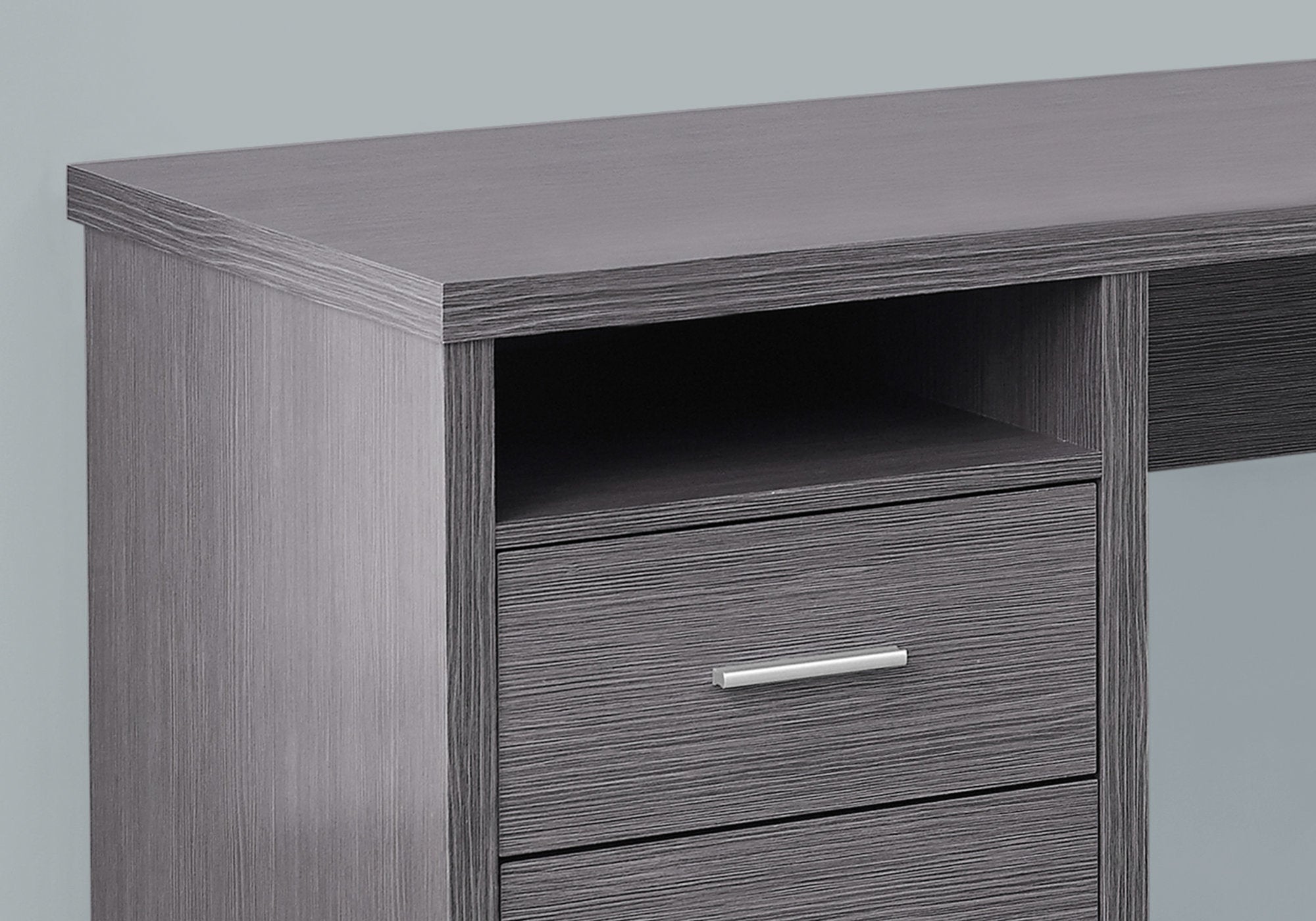 80L Office Series Grey File Cabinet - Left or Right Facing - Perfect for Home Office & Corporate Storage Organization
