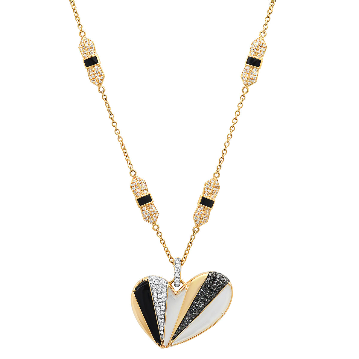 Heart Pendant Necklace - Elegant Penacho Design for Women, Perfect for Valentine's Day Gifts, Anniversaries & Romantic Occasions