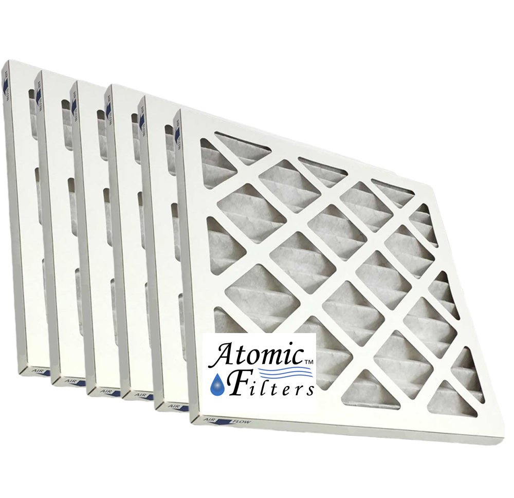 11.5x11.5x0.75 Inch MERV 11 Pleated Air Conditioner & Furnace Filters - Case of 6 - Perfect for Home HVAC Systems, Allergies & Dust Control