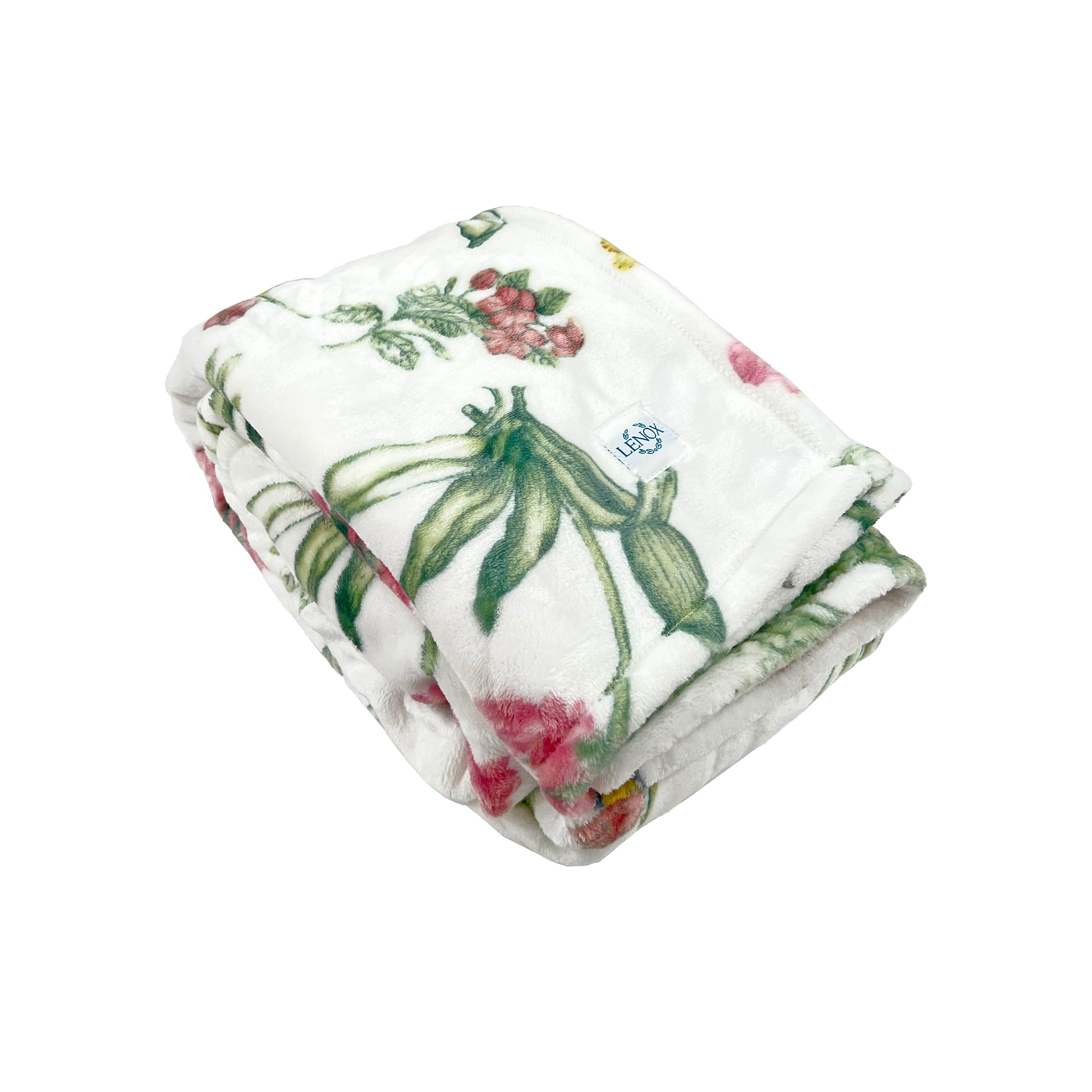 Butterfly Meadow Bloom Pink Throw Blanket - Soft Cozy Floral Design for Bed, Couch & Sofa - Perfect for Home Decor, Gift & Relaxation
