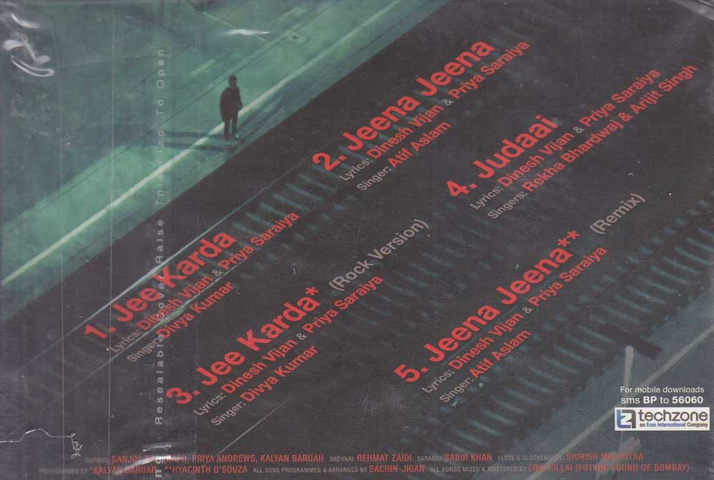 Badlapur Hindi Audio Songs - Bollywood Film Soundtrack MP3 Download for Parties, Workouts & Relaxation