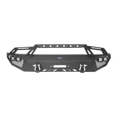 09-14 Ford F-150 SuperCrew Full Width Front Bumper, Rear Bumper & Roof Rack Set (Excluding Raptor) | Heavy-Duty Off-Road Protection & Cargo Solutions for Pickup Trucks