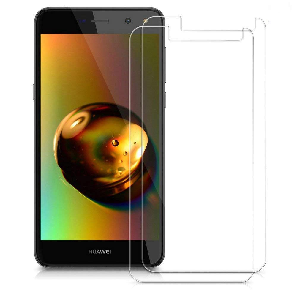 Huawei Y6 2017 Tempered Glass Screen Protector 2 Pack - Clear for Daily Protection