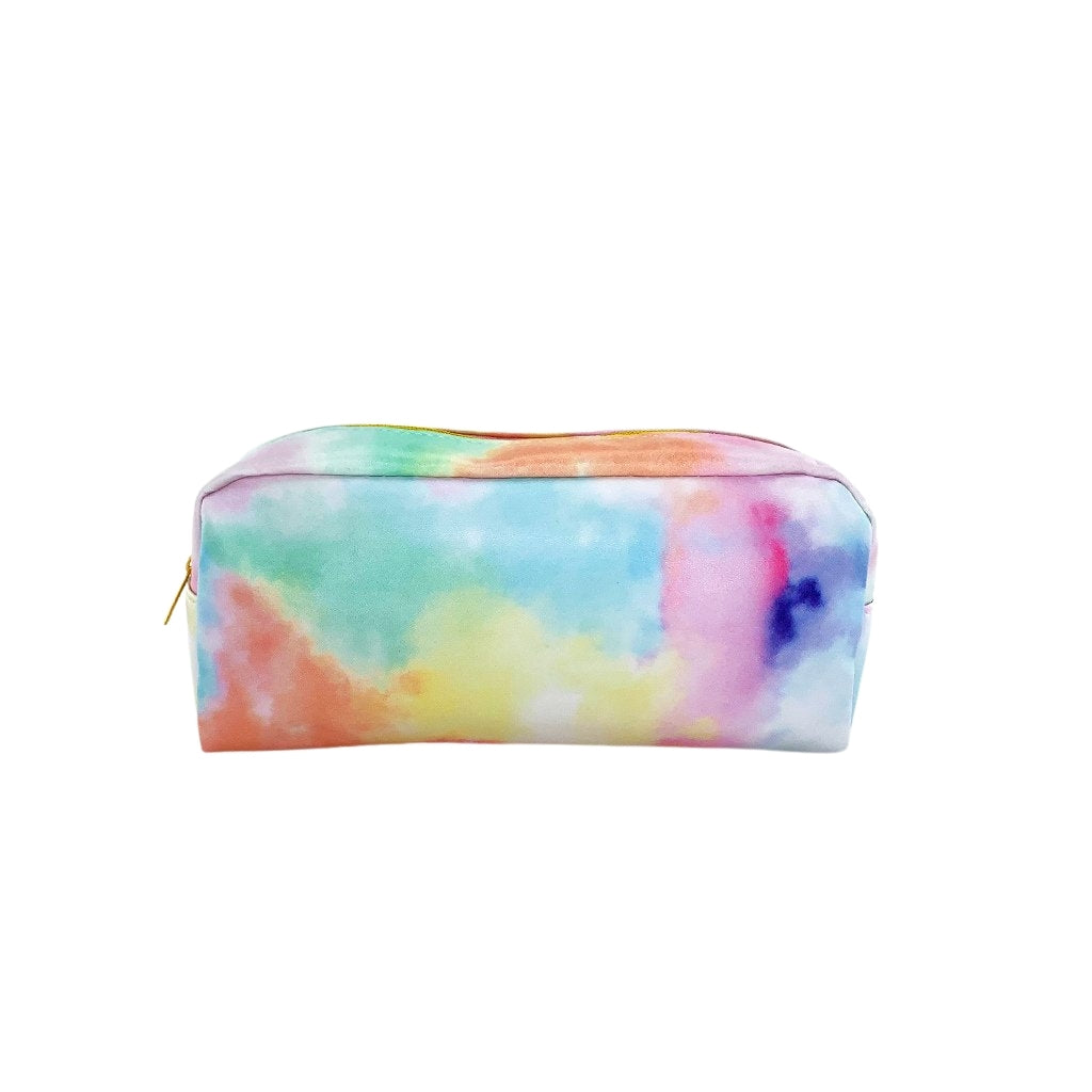 Stylish Cloud Tie Dye Pencil Case - Trendy School & Office Supplies for Students & Professionals - Perfect for Organizing Pens, Markers & Art Tools