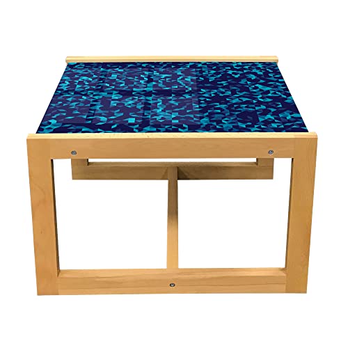 Navy Blue and Teal