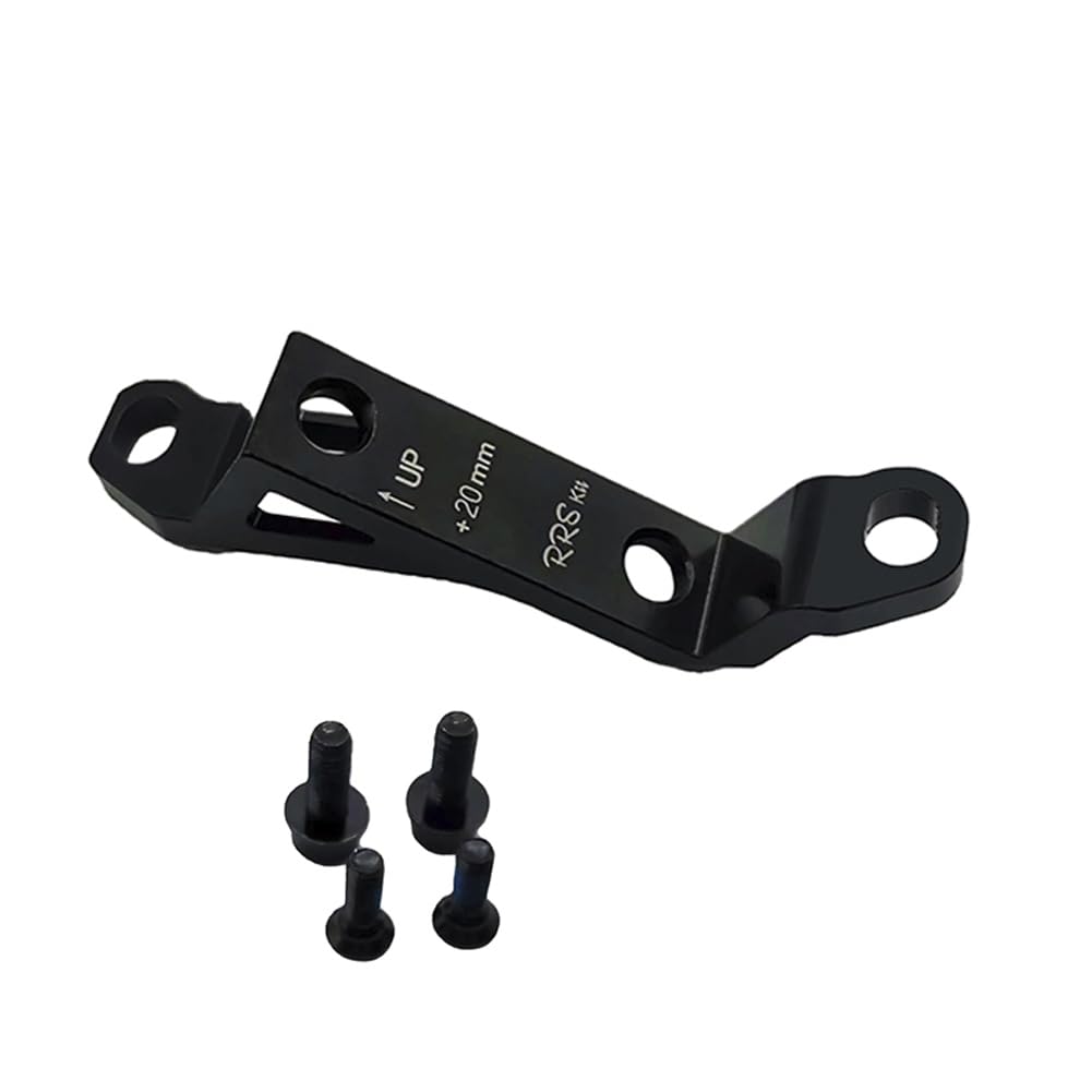 MTB Brake Adapter 20mm Post to Flat Mount - Aluminum Alloy for BMX Bikes (140/160/180mm) - Perfect for Mountain & Urban Cycling