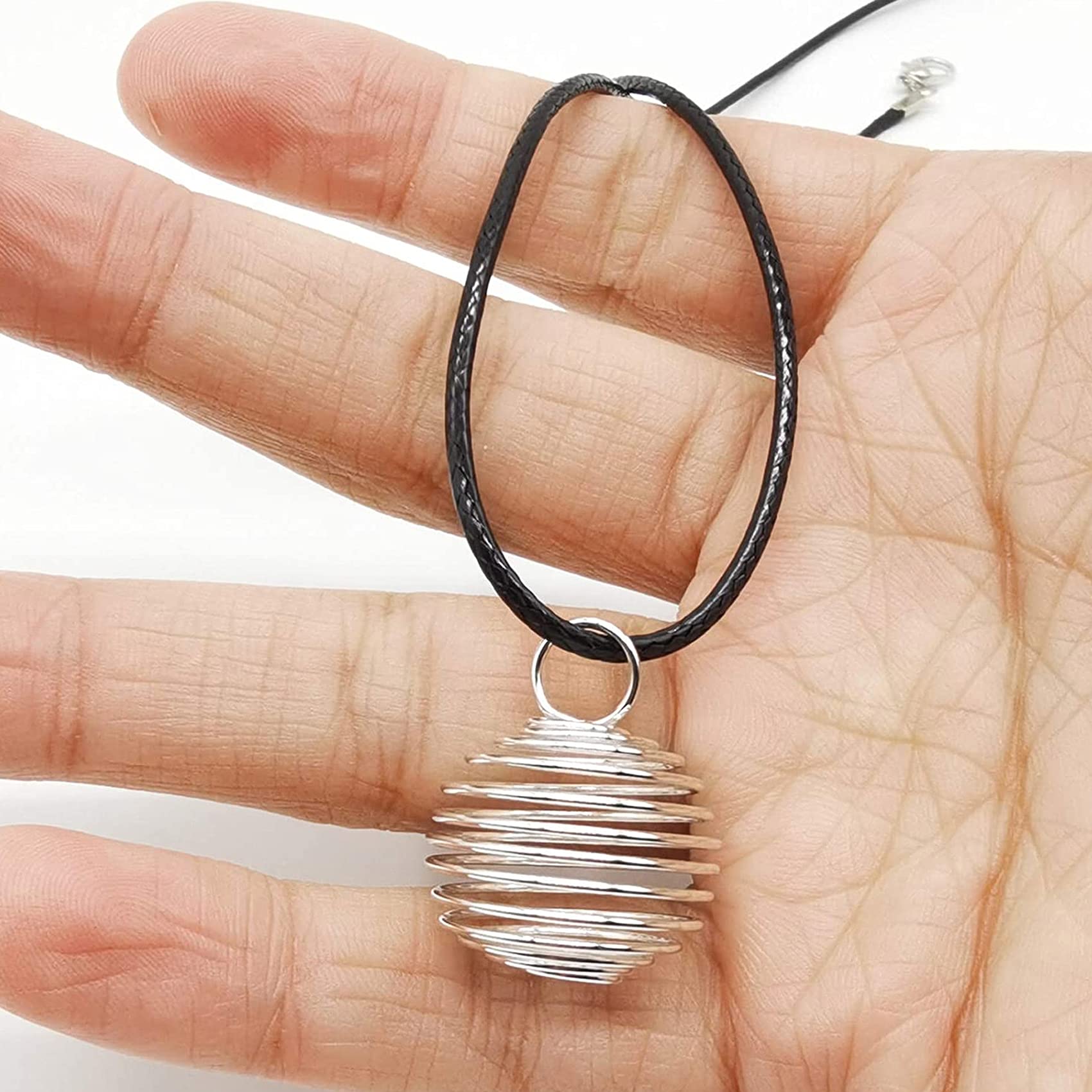 RONYOUNG 100PCS Black Waxed Jewelry Cord - Necklace & Bracelet Making String for DIY Jewelry Supplies - Perfect for Beading, Pendants, and Handmade Craft Projects