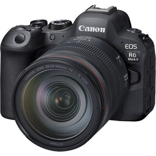 Canon EOS R6 Mark II Full Frame Mirrorless Camera with RF 24-105mm f/4L IS USM Lens - Professional Photography & Videography for Travel, Events & Content Creation