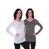2 Pack - White, Charcoal