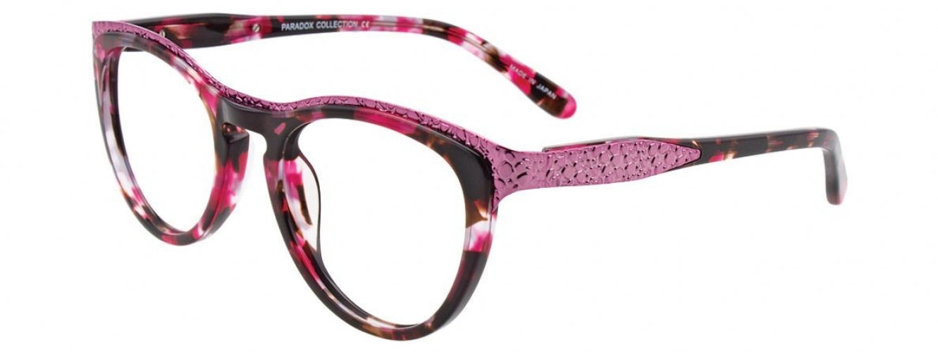 30 - Marbled Red & Pink/Shiny Pink