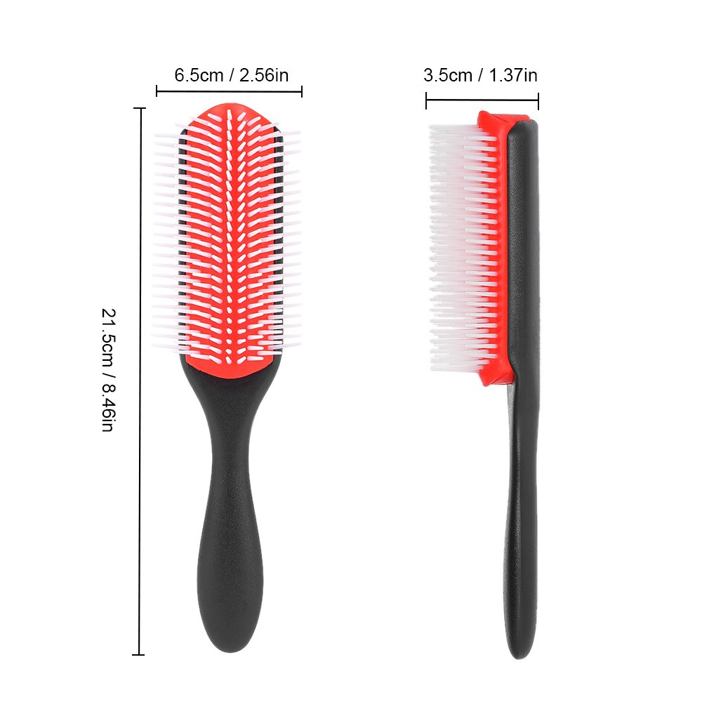 Scalp Massage Brush for Women - Anti Static Hair Comb with Soft Handle for Detangling & Styling - Perfect for Daily Hair Care, Salon Styling & Relaxing Scalp Massage