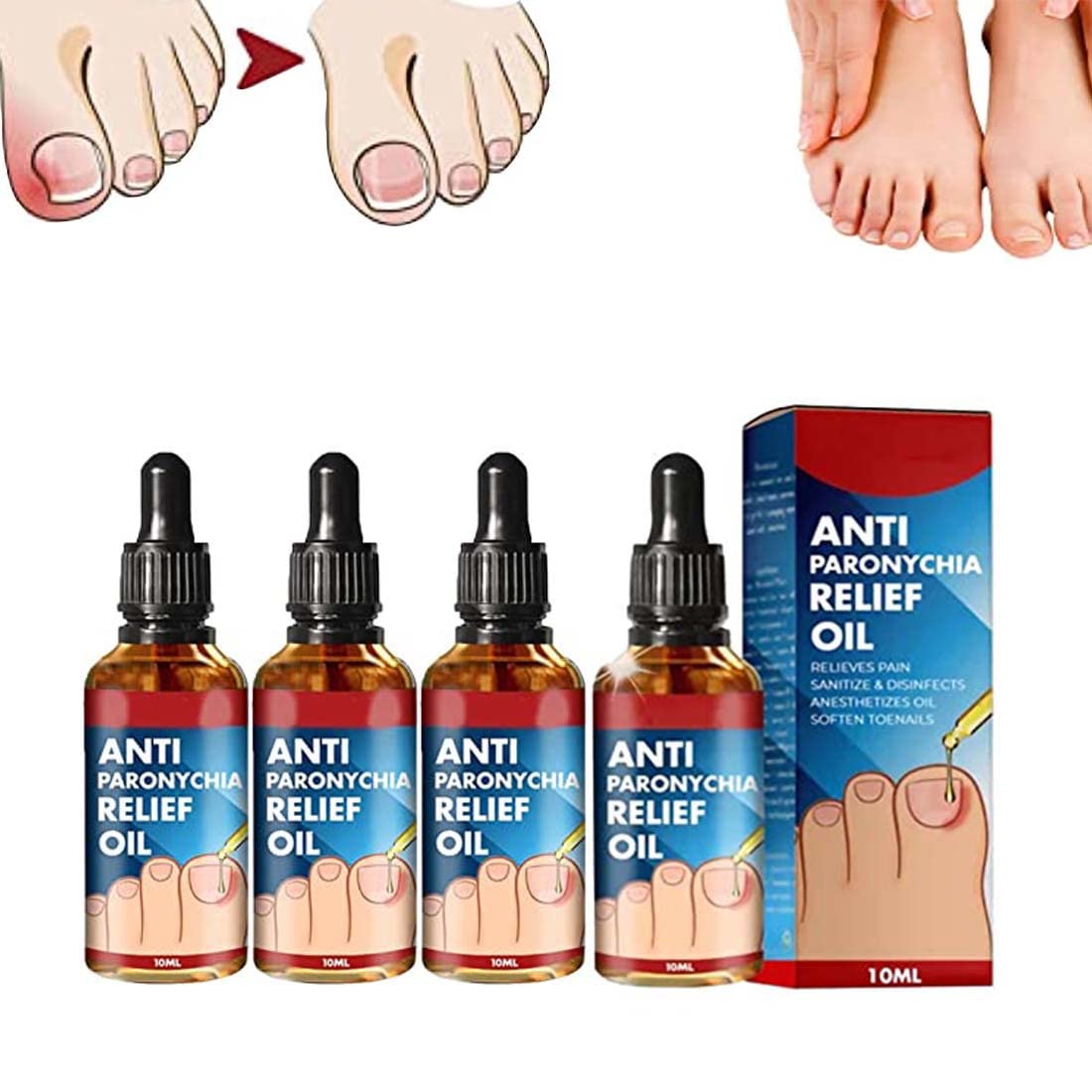 German Toenailplus Anti-Paronychia Relief Oil – Effective Treatment for Ingrown Toenails & Pain Relief – Natural Paronychia Solution for Toe Infections – Perfect for Athletes, Runners & Daily Foot Care