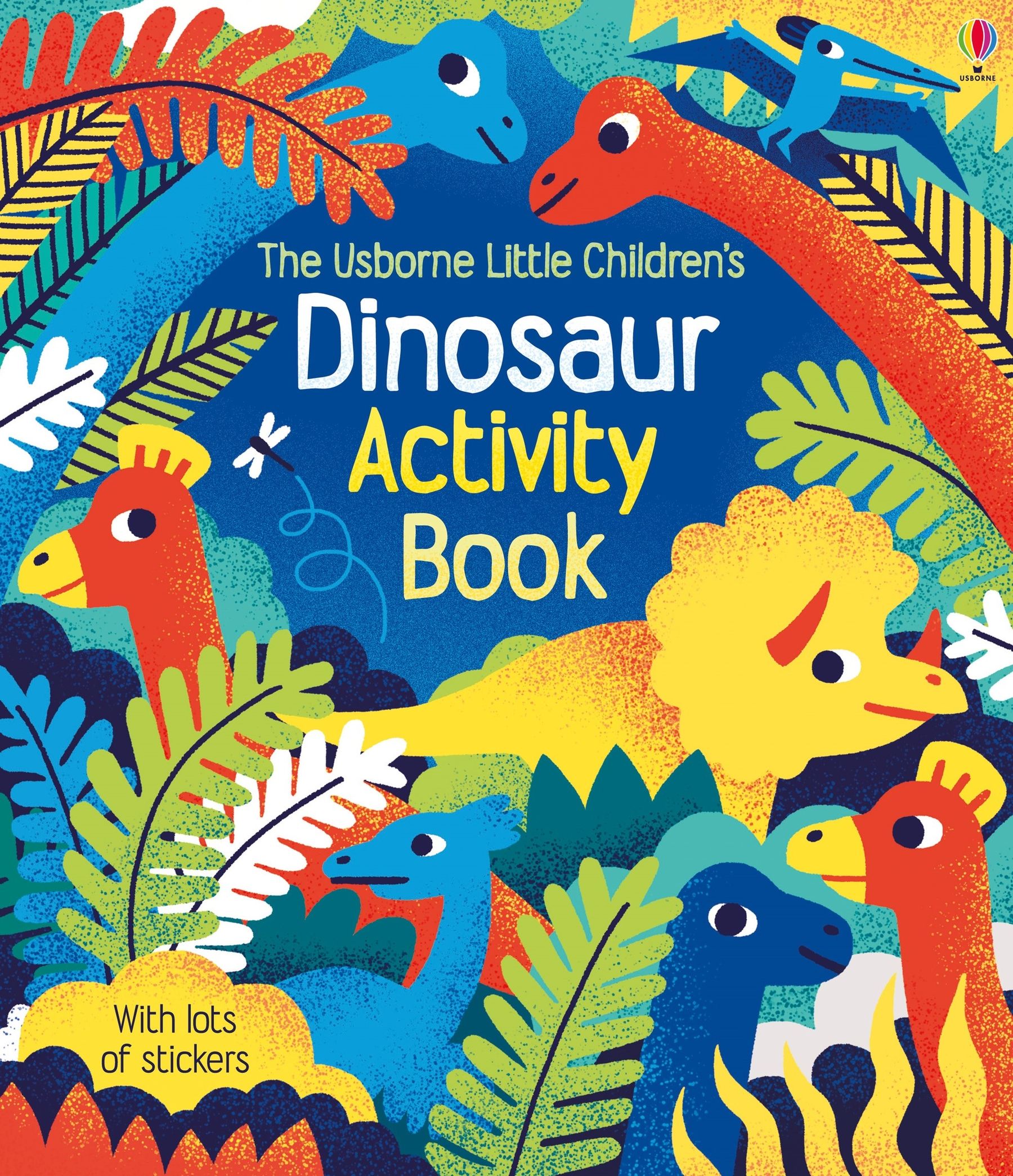 Dinosaur Activity Book for Kids - Usborne Soft Cover | Fun Learning & Playtime Activities for Toddlers & Preschoolers