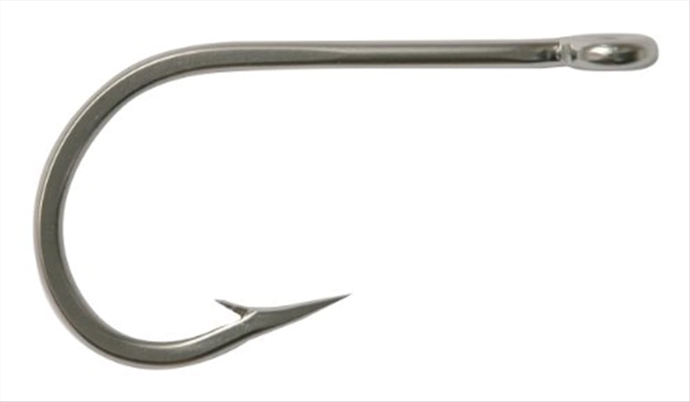 Mustad 7691S Big Game Tuna Fishing Hook - Stainless Steel Forged Tackle for Saltwater Fishing