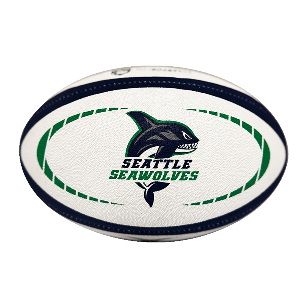 Seattle Seawolves 2025 Official Replica Rugby Ball - Premium Match & Training Ball for Rugby Fans & Players