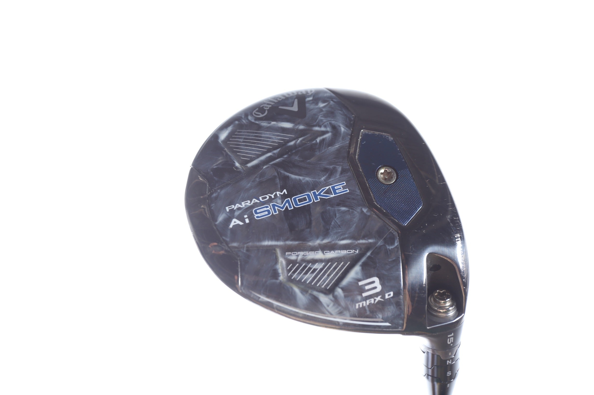 Used Callaway Paradym Ai Smoke MAX D 3 Wood Right Handed 15° Regular Flex Golf Club - Perfect for Fairway Shots & Long Drives on the Course