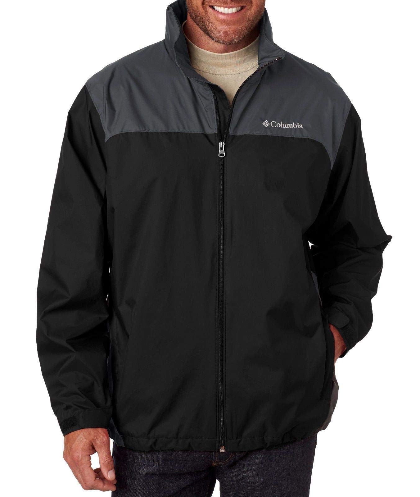 Columbia Men's Classic Waterproof Hiking Jacket - Lightweight, Breathable Outdoor Raincoat for Camping, Trekking & Travel