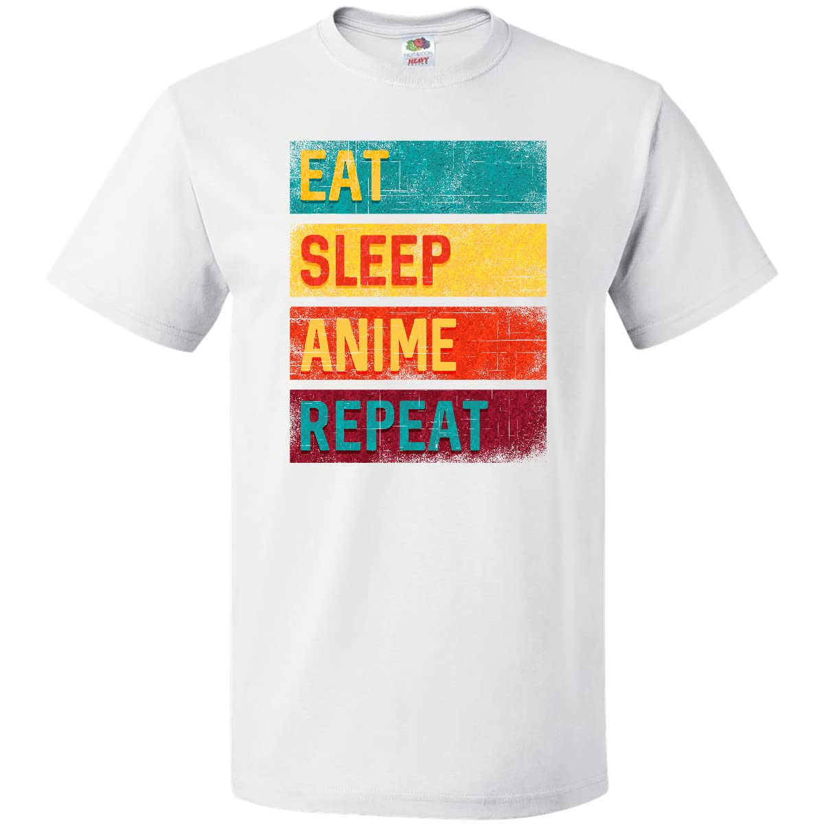 Eat Sleep Anime Repeat T-Shirt | Funny Anime Lover Graphic Tee | Cotton Casual Shirt for Men & Women | Perfect for Cosplay, Conventions & Everyday Wear