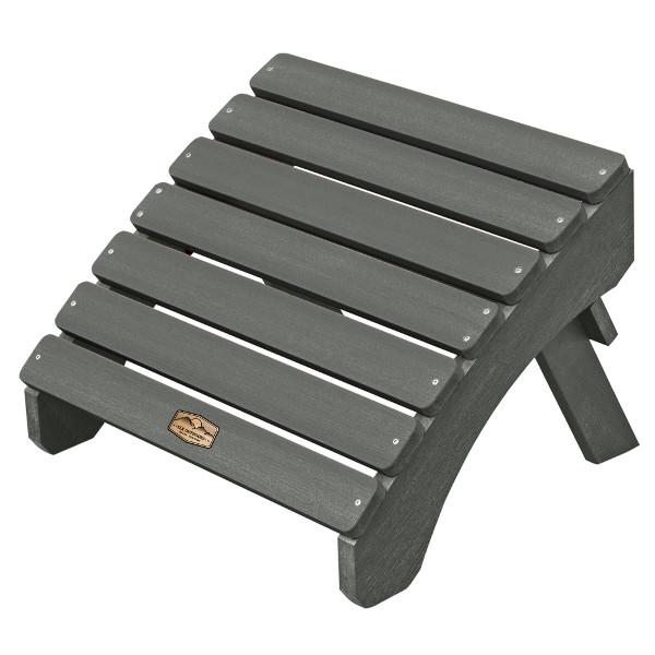 Mountain Bluff Essential Folding Ottoman - Portable Storage Footrest for Living Room, Bedroom & Office - Multi-Functional Seat & Coffee Table for Small Spaces