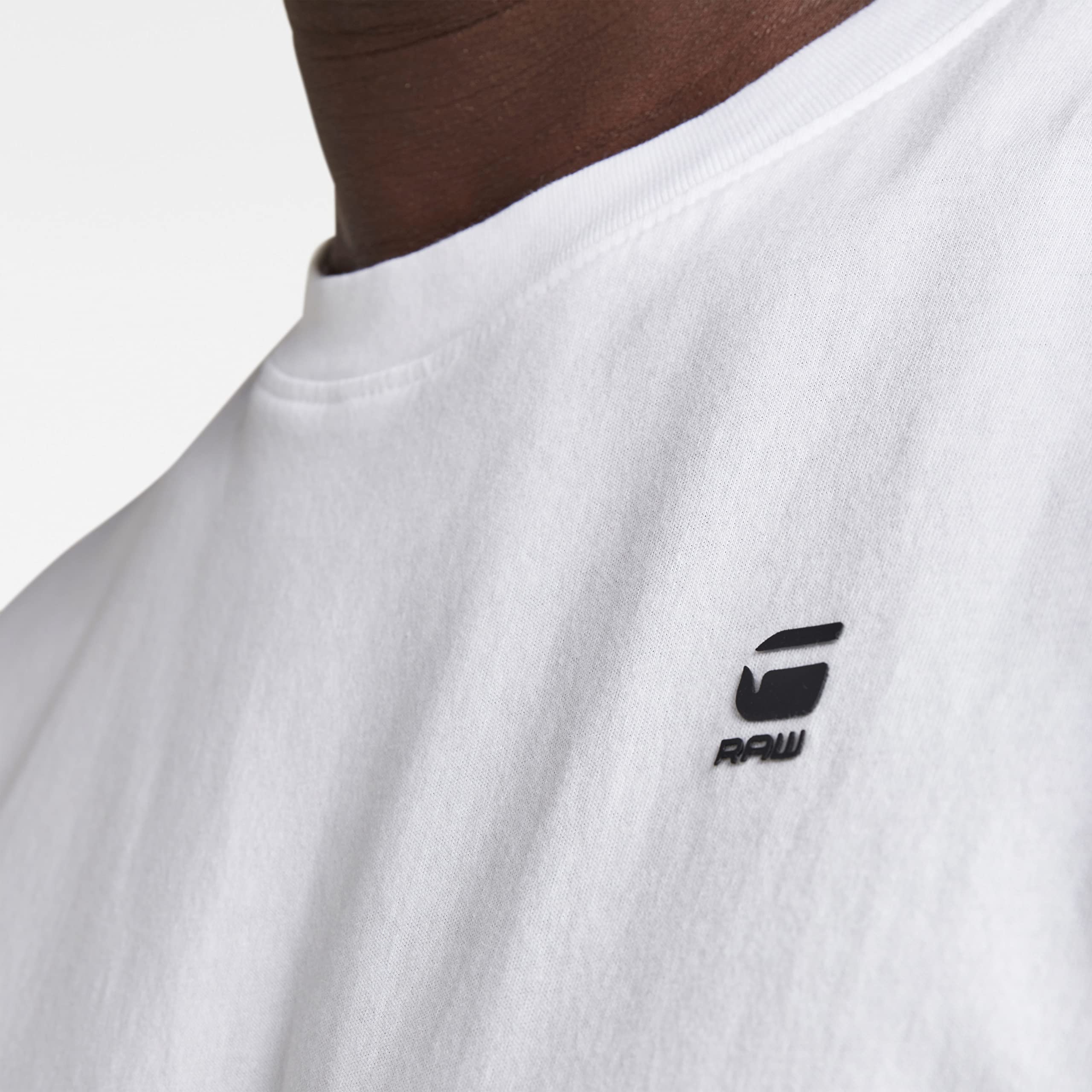 G-STAR RAW Men's Lash Crew Neck Short Sleeve Cotton T-Shirt | Casual Streetwear Tee for Everyday Wear & Outfits