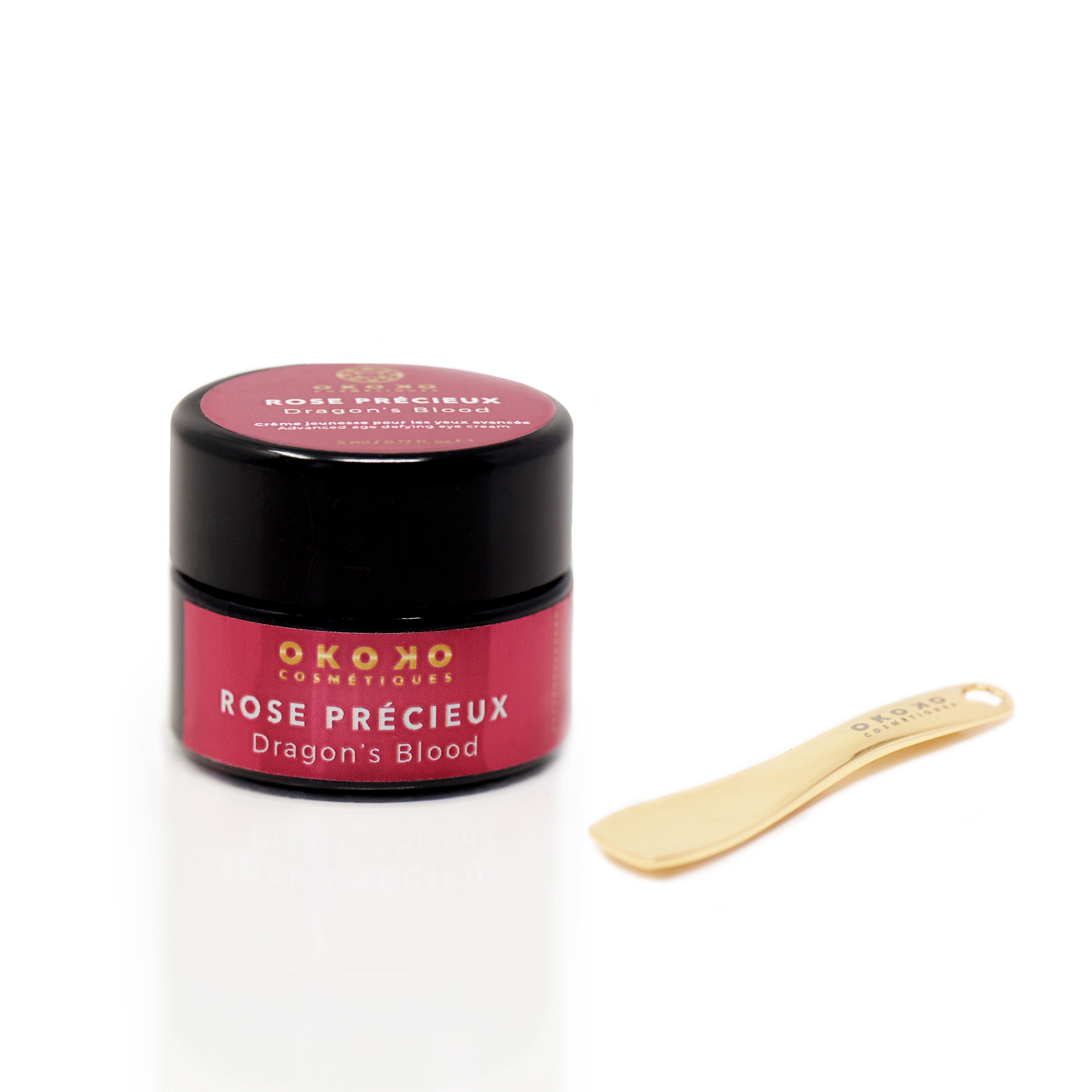 Rose Précieux Advanced Eye Cream with Encapsulated Retinol & 24K Gold - Anti-Aging Treatment for Dark Circles, Wrinkles & Puffiness - Perfect for Nighttime Skincare Routine