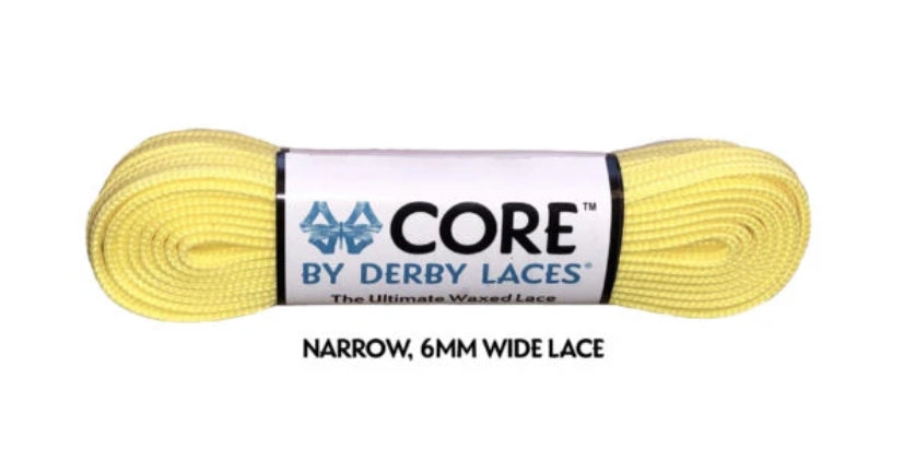 Derby Laces Core 108 (9 Feet) - Premium Waxed Shoelaces for Dress Shoes & Boots - Perfect for Business, Formal & Casual Wear
