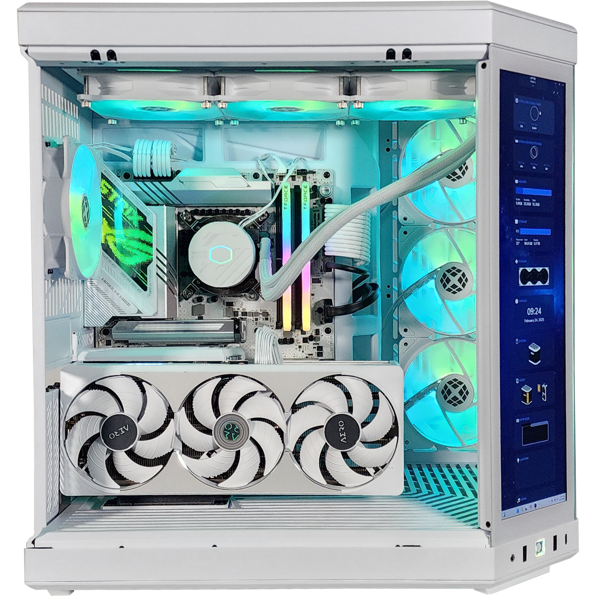 Y70 Ultimate Ghost Gaming PC - High Performance Prebuilt Desktop for VR, Streaming & Esports - Ready to Ship for Fast Delivery | Perfect for Gamers, Content Creators & Professionals