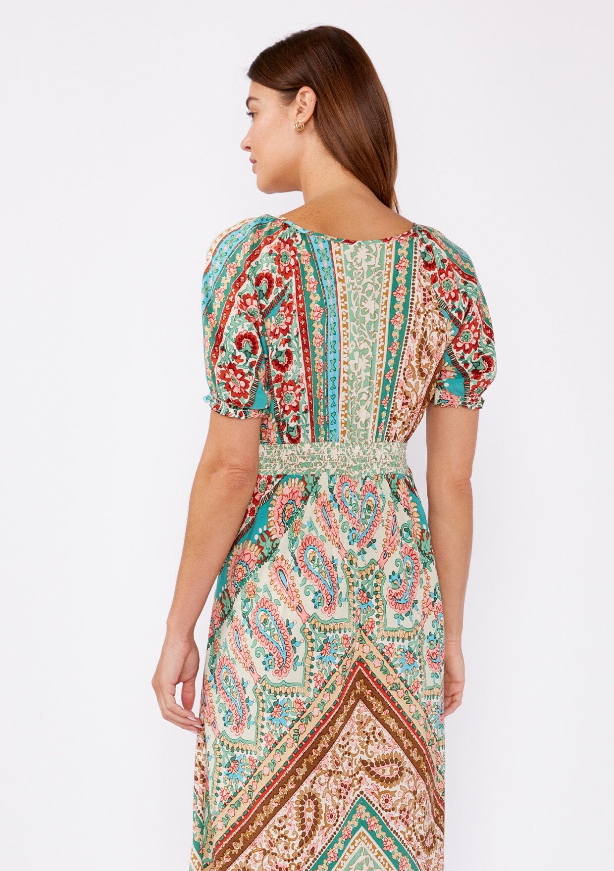 Boho Dreams Maxi Dress for Women - Flowy Long Bohemian Summer Dress with Pockets, Perfect for Beach, Vacation & Festival Wear