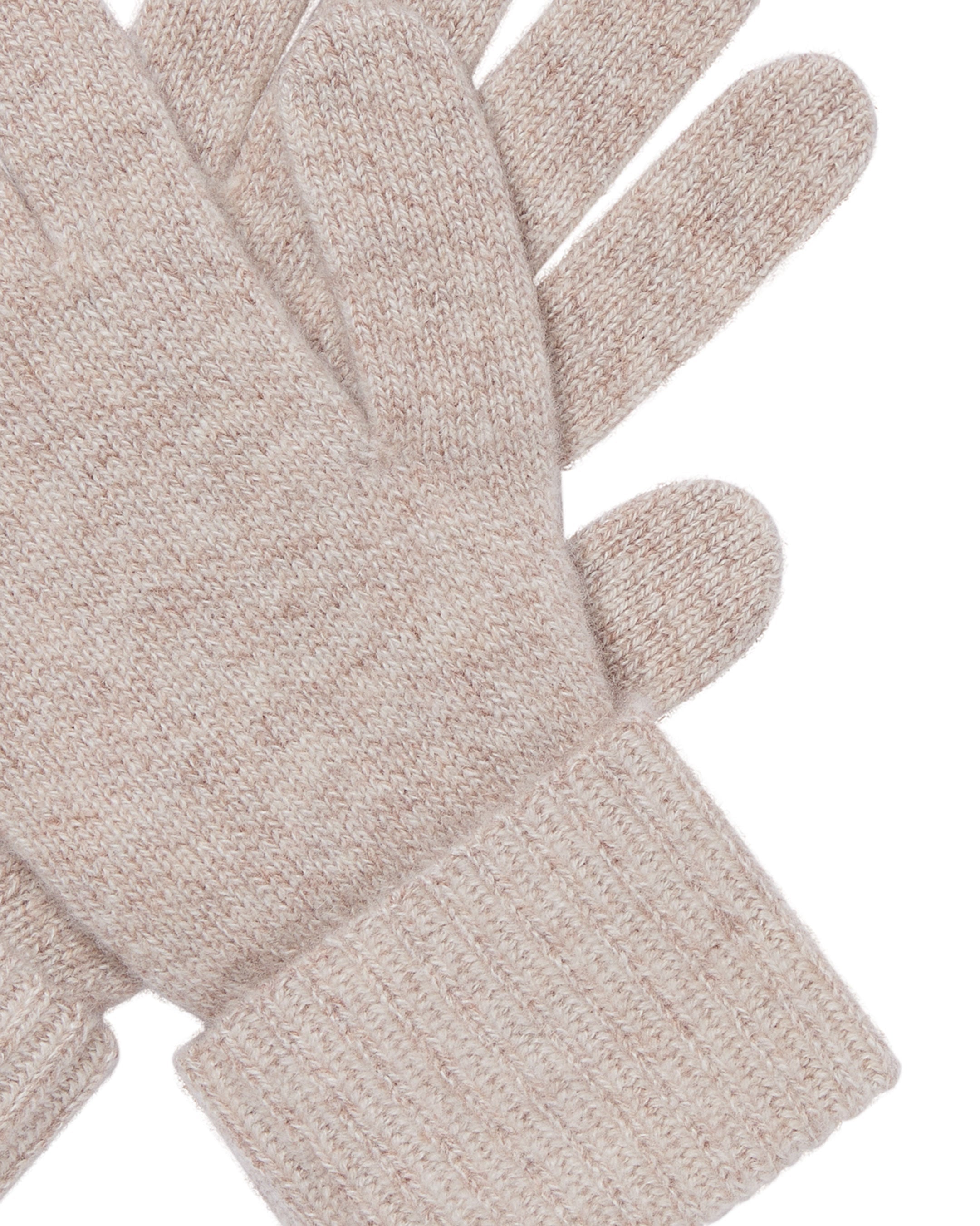 Luxury Women's Plated Ribbon Cashmere Gloves - Soft & Warm Toasted Sesame Brown Winter Gloves for Cold Weather, Outdoor Activities & Fashion Accessories